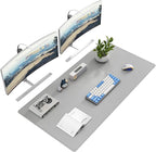 DAWNTREES Desk Mat Protector, PU Leather Desk Pad, Non Slip, Large Mouse Pad by PremiumDeskPadatDawnTrees