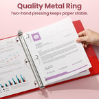 SUNEE 3 Ring Binder 2 Inch 1 Pack - Image 2
