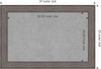 Amanti Art Grey Framed Magnetic Board 25x37 Large Vision Board - Image 4