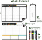 Magnetic Dry Erase Monthly Calendar Set - Image 2