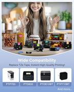 24mm TZ Tape Replacement for TZe Tape 24 mm 0.94 P-Touch TZe Ribbon Laminated - Image 2