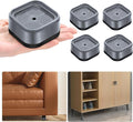 shouwuhho 4 Pack Furniture Risers Adjustable Bed Risers Heavy Duty Lifts Height by EnjoyLifeEnjoyHappiness