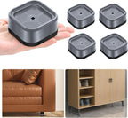 shouwuhho 4 Pack Furniture Risers Adjustable Bed Risers Heavy Duty Lifts Height by EnjoyLifeEnjoyHappiness