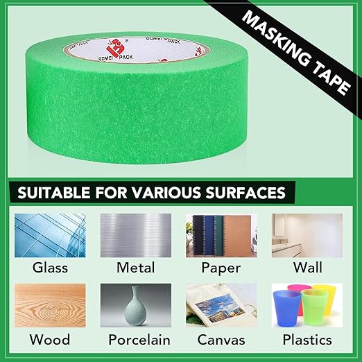 BOMEI PACK Painters Tape 1 Inch - Image 6