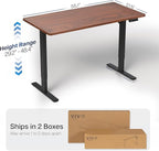 VIVO Electric 55 x 28 in Standing Desk, Memory Height Adjustment, 1B Series - Image 5