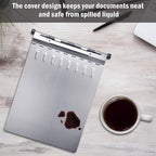ROCOFF Metal Clipboard, Aluminum Heavy Duty Clipboard - Image 2