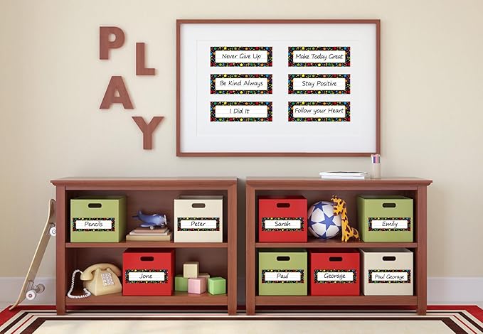 FaCraft 36Pcs Desk Name Plates for Classroom School - Image 6