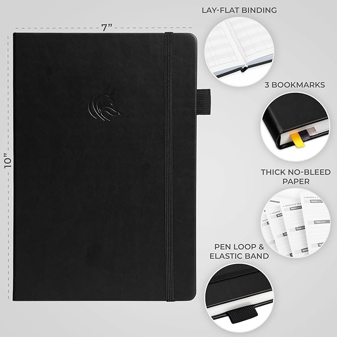 Clever Fox Planner Large – Undated Weekly & Monthly Planner - Image 4