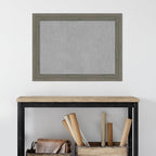 Amanti Art Grey Framed Magnetic Board 25x33 Medium Vision Board - Image 6