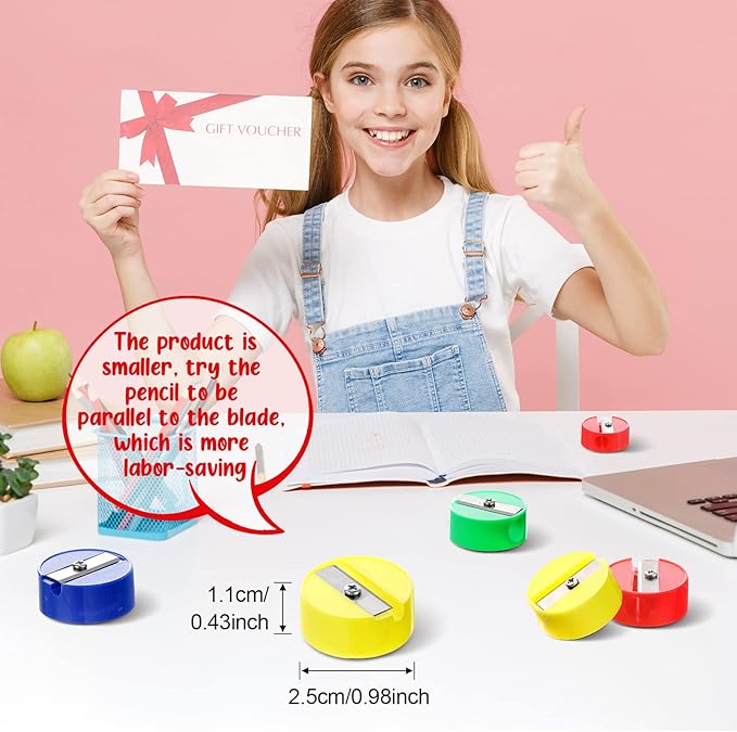 Fainne 800 Pcs Pencil Sharpeners Bulk - Image 2