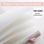 Thboxes 160 Pages Lined Journal Notebook, 5.71" X 8.27" Writing & Journaling - Image 2