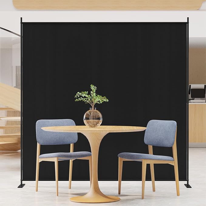 C-Hopetree 1 Panel Room Divider, 6 Ft Tall Indoor Folding Privacy Screen - Image 5