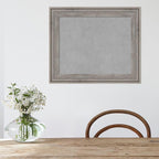Amanti Art Grey Framed Magnetic Board 21x25 Small Vision Board - Image 5