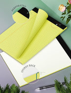 24 Pack Yellow Legal Pads 8.5 x 11 Letter Size Lined Writing Note Pads Yellow - Image 4