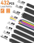 Four Candies 25PCS Art Mechanical Pencil Set - Image 2