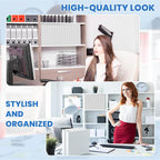 Henoyso 12 Pcs 3 Ring 2 Inch Binders Fits 8.5 x 11 Inch Letter Size Paper - Image 6
