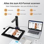 VIISAN K48 Book Scanners: 48MP Output, USB Camera - Image 3