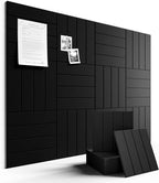 Fluxynara Felt Bulletin Board Tiles Large 48" x 36" Cork Board Alternative-12 by FLUXYNARA