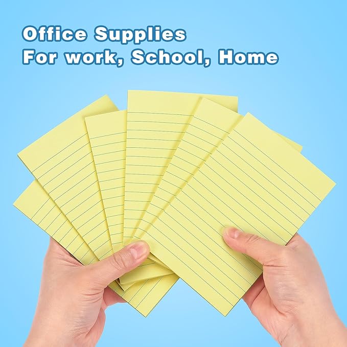 Early Buy 6 Pads Lined Sticky Notes - Image 5