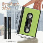 BWEGRHE Slim Credit Card Holder, Aluminum Minimalist Hard Case Pocket-Sized - Image 2