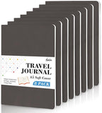 8 Pack Soft Cover Journal Bulk, Feela Notebooks College Ruled by feela