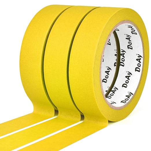 DOAY 3 Pack Yellow Painters Tape - Image 2