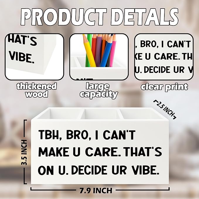 XPH Funny Pen Pencil Holder Organizer - Image 7