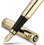 BEILUNER Gold Fountain Pen, Stunning Luxury Pens by BEILUNER