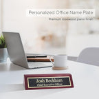Business Wood Name Plate for Desk | Custom Desk Name Plate Personalized Gift - Image 4