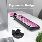 MOFII Wireless Keyboard and Mouse Combo, Full Size 2.4G Plug and Play - Image 4