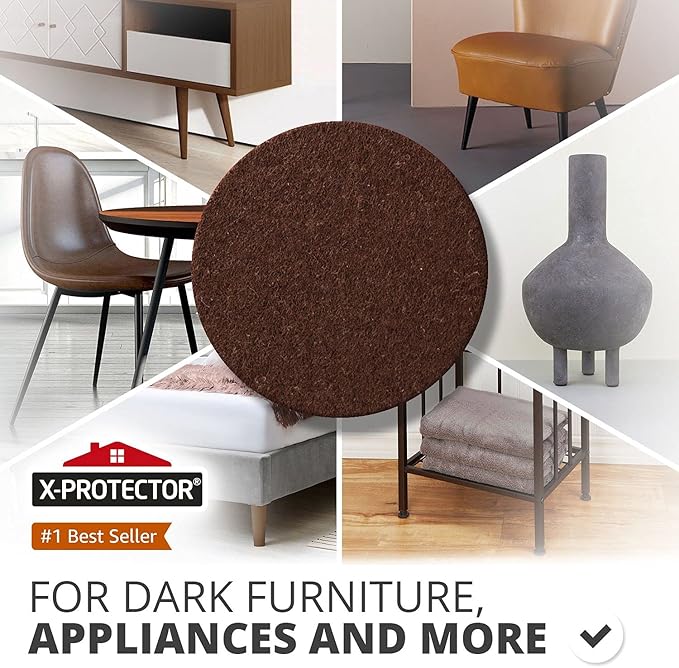 X-PROTECTOR 357 pcs Premium Huge Pack Felt Furniture Pads! Quantity of - Image 2