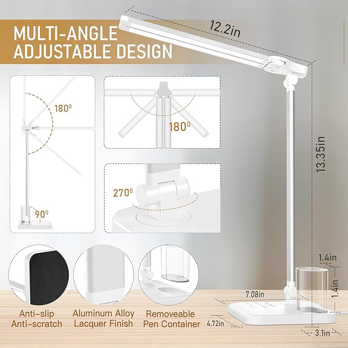 LED Desk Lamp Dimmable Table Lamp - Image 4