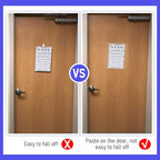 Outus Self Adhesive Shop Ticket Holders Clear Plastic Sleeves Adhesive Pockets - Image 7