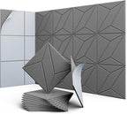 UNECHO 12 Pack 12" X 12" X 0.4" Acoustic Panels by UNECHOACOUSTIC
