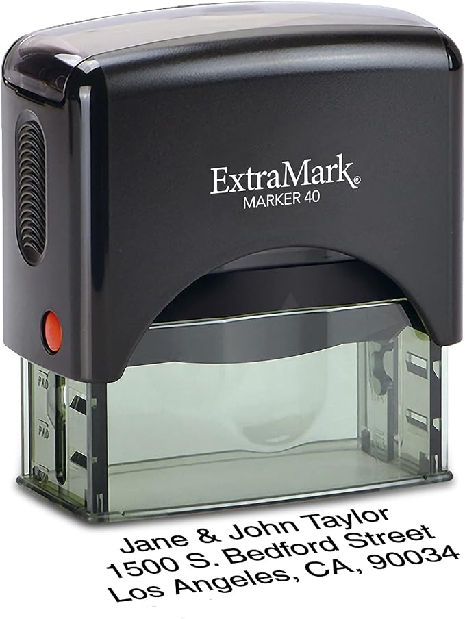ExtraMark Return Address Stamp by ExtraMark