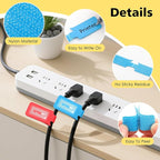 SummerBrite 24-Pack Smart NFC Cable Labels - Image 6