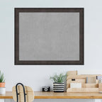 Amanti Art Black Framed Magnetic Board 37x45 X-Large Vision Board - Image 5