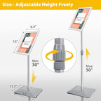 VAIIGO 8.5"x11" Pedestal Poster Sign Stand - Image 3