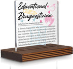 Educational Diagnostician Gifts, Thank You Desk Sign by Pariveca