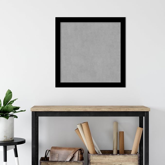 Amanti Art Black Framed Magnetic Board 27x27 Medium Vision Board - Image 5
