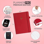 Clever Fox Planner Pro Premium – Luxurious Weekly & Monthly Planner - Image 2