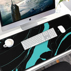Gaming Mouse Pad, 31.5x15.7 inch Large Extended Computer Keyboard Mouse Mat - Image 7