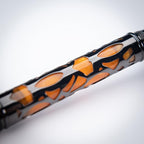 Conklin Endura Deco Crest Fountain Pen in Orange - Image 4