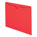 Smead File Jacket, Reinforced Straight-Cut Tab, Flat-No Expansion, Letter Size by SMEAD