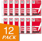 Kaisa loose Leaf Paper Filler Paper 150 Sheets 8"x10.5", Wide Ruled, 3-Hole - Image 2