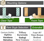 Name Plates for Doors, Custom Office Door Signs, Personalized Wall Plaques - Image 4