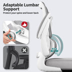tralt office chair - ergonomic desk chair with, side view