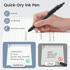JIMMIDDA 8Pcs Black Gel Pens - Image 4