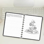 Letter Size Discbound Refill Paper, 11 Disc Paper Refill - Image 7