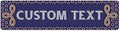 Custom Sign, Custom Street Sign, 11 Font Colors, 13 Font Styles, 4 Hole Options by MySignCenter